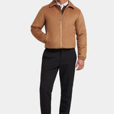 Veste en Cachemire Victor — Mélange Vicuña, Coupe Slim Légère