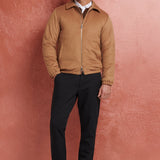 Veste en Cachemire Victor — Mélange Vicuña, Coupe Slim Légère