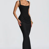 Robe Maxi Cybèle Corset Fourreau Traîne