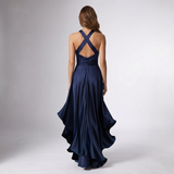 Robe Halter à Volants